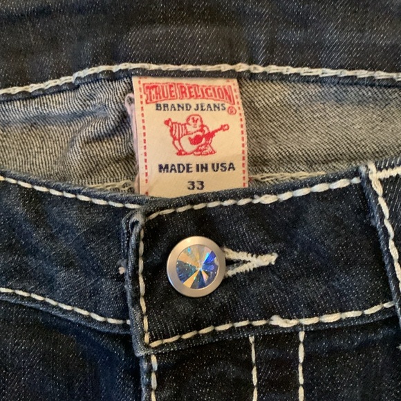 Denim True Religion jeans. Retro and professionally hemmed. Awesome jeans. - Picture 2 of 7